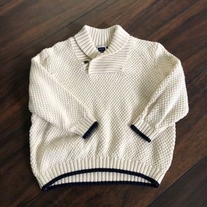 J&J Cable Knit Shawl Sweater 18-24mos